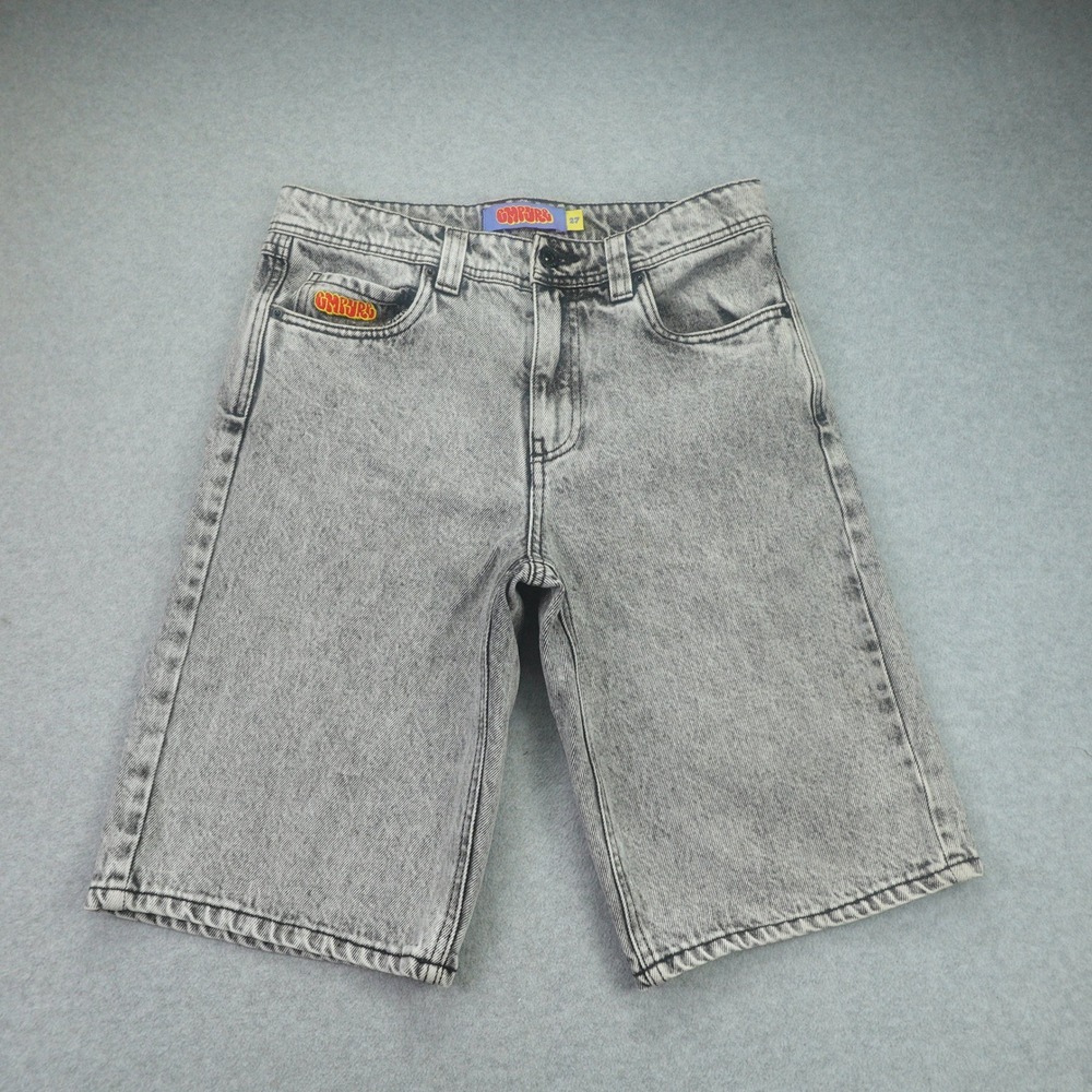 Empyre Shorts Mens 27 Gray Acid Wash Skate Relaxed Streetwear Denim